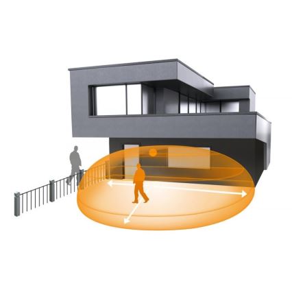 Steinel 059620 - Bevægelsessensor iHF 3D KNX IP54 antracitgrå