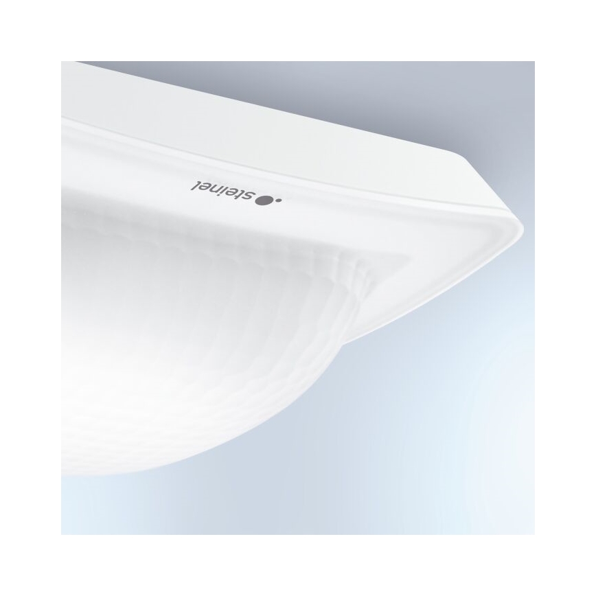 Steinel 064327 - Tilstedeværelsesdetektor IR Quattro HD-2 24 m COM1 IP54 hvid