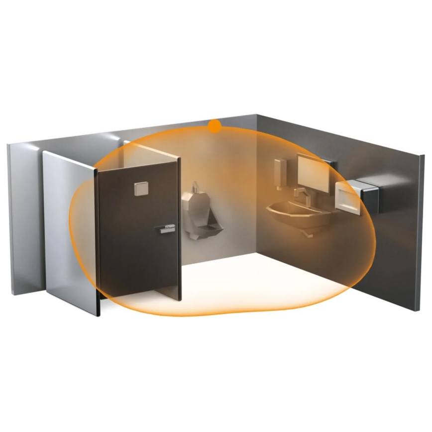 Steinel 064440 - Tilstedeværelsesdetektor HF 360-2 COM1 IP54 hvid