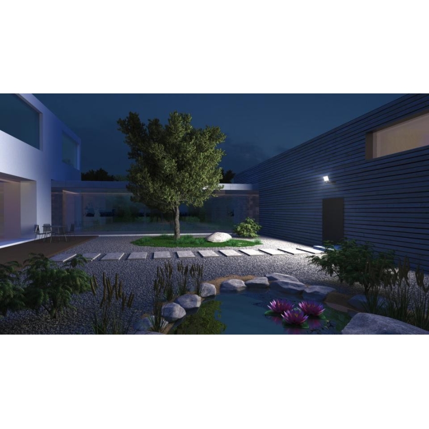 Steinel 065232 - LED projektør XLED ONE XL LED/42,6W/230V 3000K IP44 hvid