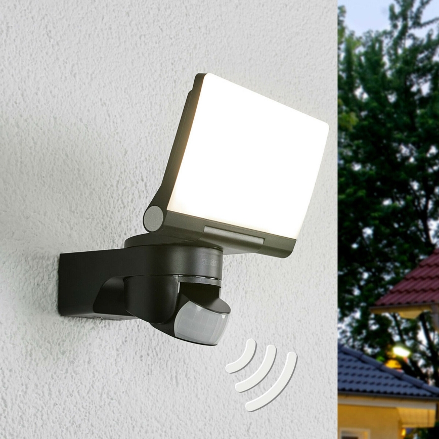 Steinel 065447 - LED projektør med sensor XLED HOME LED/13,5W/230V IP44 sort
