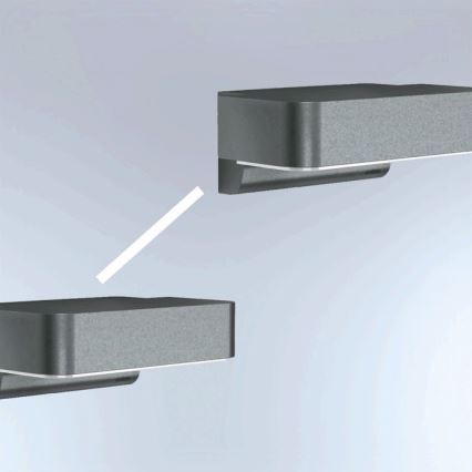 STEINEL 065690 - LED Udendørs væglampe med sensor L800 LED/7,5W/230V IP44