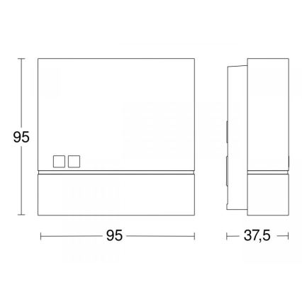 Steinel 066116 - Skumringssensor NIGHTMATIQ Plus IP54 antracit