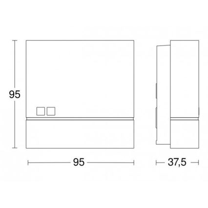 Steinel 066123 - Skumringssensor NIGHTMATIQ Plus IP54 hvid