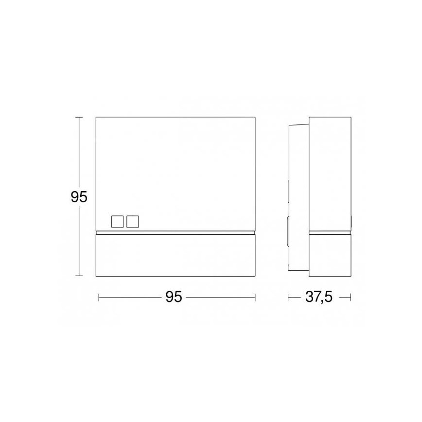 Steinel 066123 - Skumringssensor NIGHTMATIQ Plus IP54 hvid