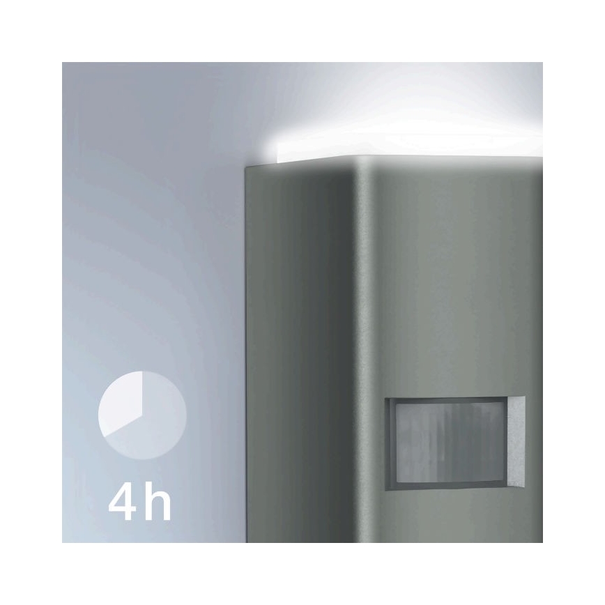 Steinel 067199 - Udendørs LED væglampe med sensor L 930 S LED/9,3W/230V IP44 antracitgrå