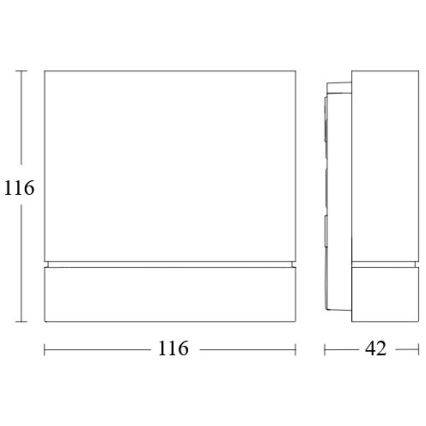 Steinel 067281 - Udendørs bevægelsessensor IS 180 DIGI BASIC IP54 hvid