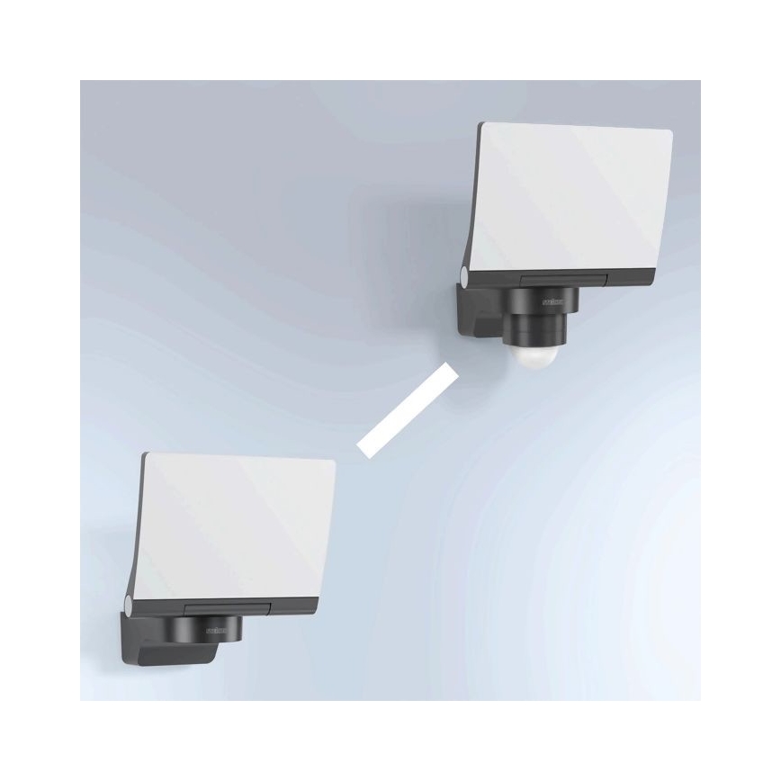 STEINEL 068066 - LED reflektor med sensor XLED PRO LED/20W/230V IP44 3000K antracit