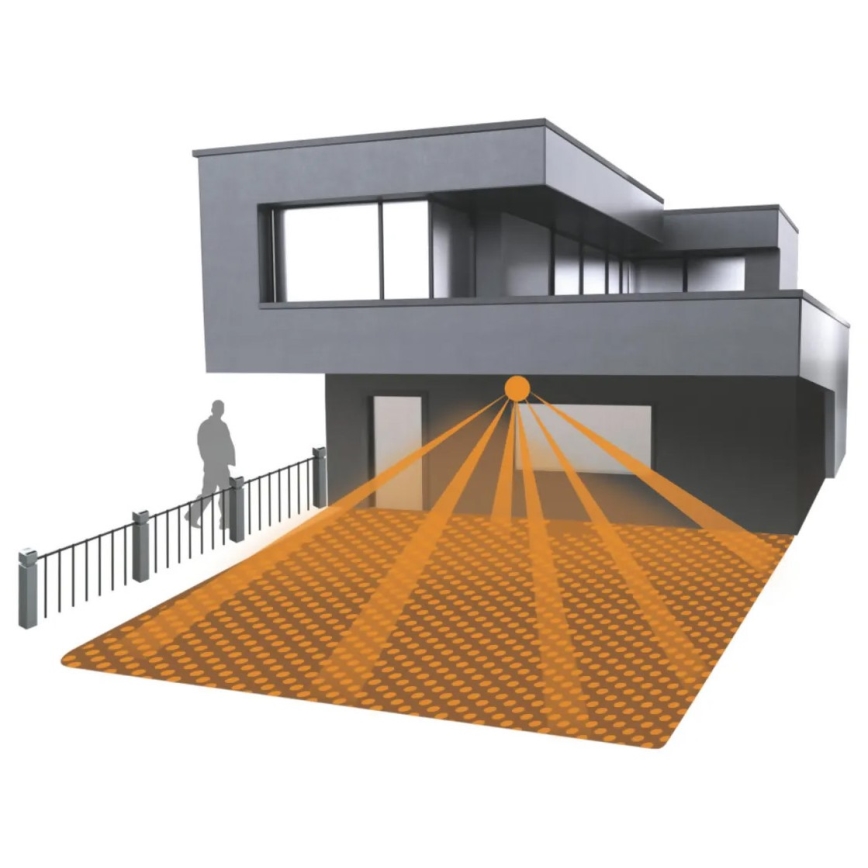Steinel 068202 - LED loftlampe til badeværelse med sensor DL Vario Quattro PRO S LED/14W/230V 3000K IP54