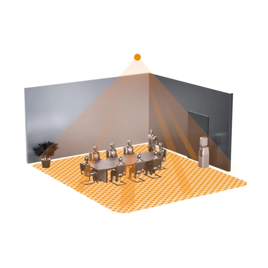 Steinel 068622 - Tilstedeværelsesdetektor IR Quattro HD 24 m KNX sort