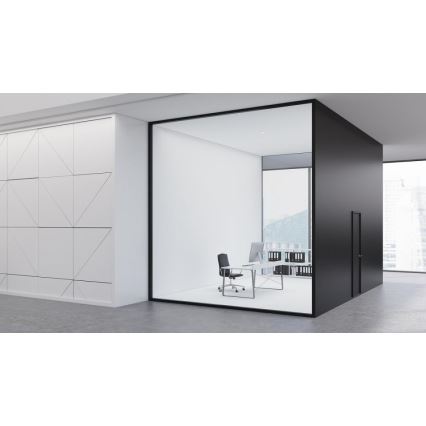 Steinel 068639 - Tilstedeværelsesdetektor IR Quattro MICRO 6 m COM1 IP65 sort