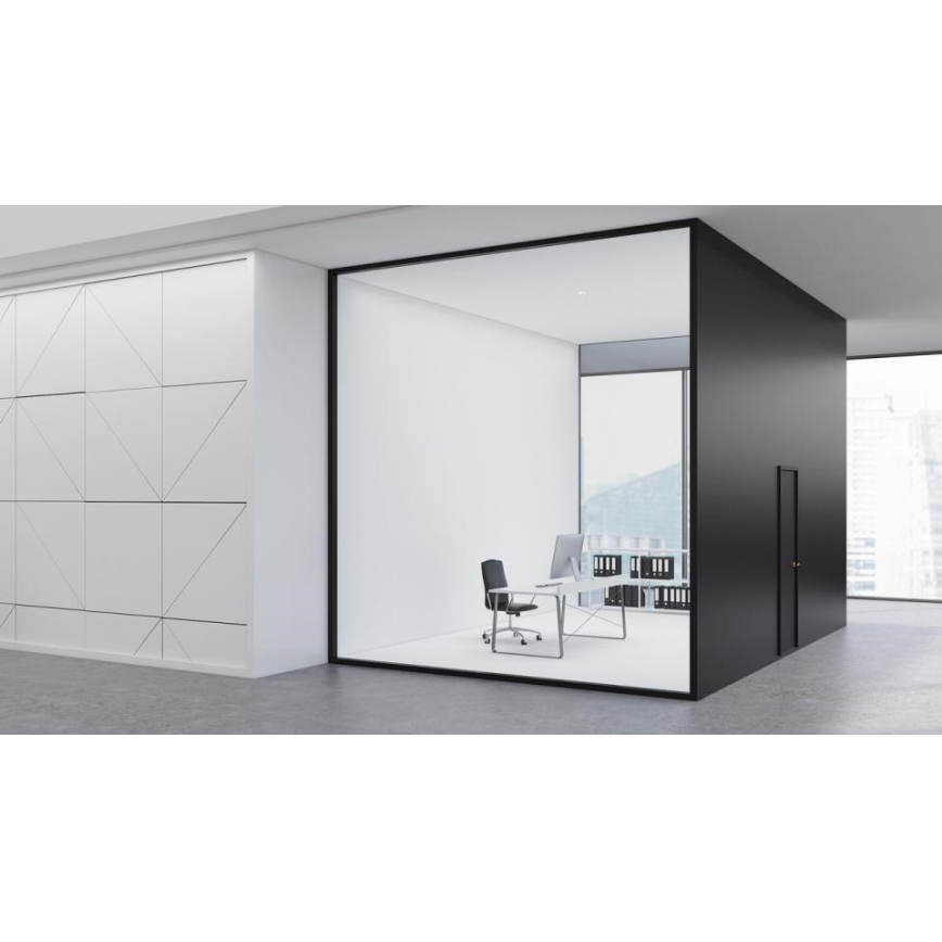 Steinel 068639 - Tilstedeværelsesdetektor IR Quattro MICRO 6 m COM1 IP65 sort