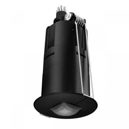 Steinel 068639 - Tilstedeværelsesdetektor IR Quattro MICRO 6 m COM1 IP65 sort
