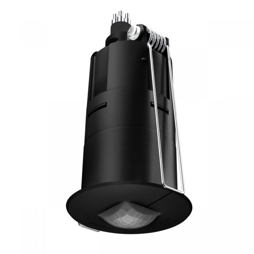 Steinel 068639 - Tilstedeværelsesdetektor IR Quattro MICRO 6 m COM1 IP65 sort