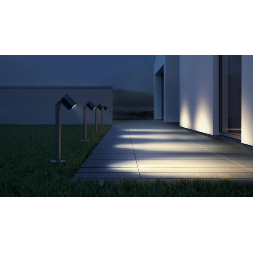 Steinel 068677 - LED udendørslampe SPOT WAY 1xGU10/6,7W/230V IP44 antracitgrå