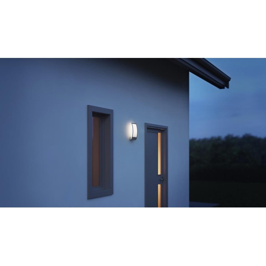 Steinel 069254 - Udendørs væglampe L 22 1xE27/60W/230V IP44 antracit