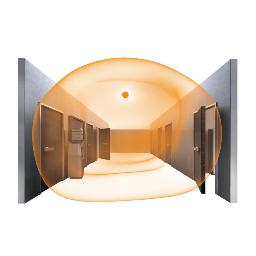 Steinel 069735 - LED badeværelseslampe med sensor RSPRO P2 9,5W/230V 4000K IP54