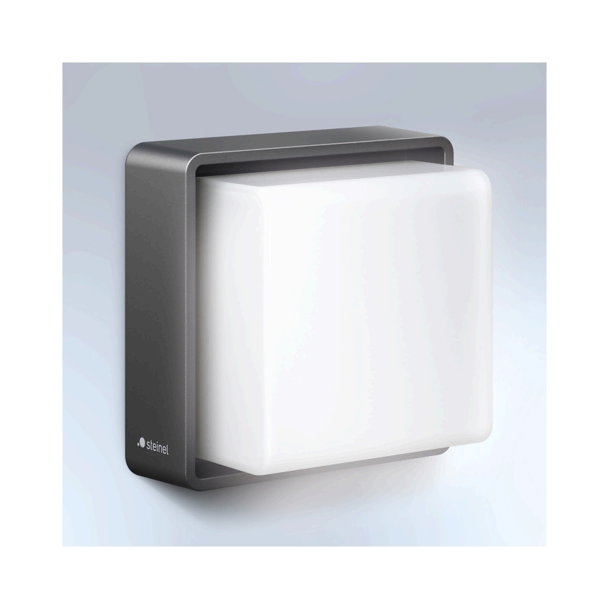 Steinel 078645- LED væglampe med sensor L 845 SC 9W/230V 3000K IP44 antracit