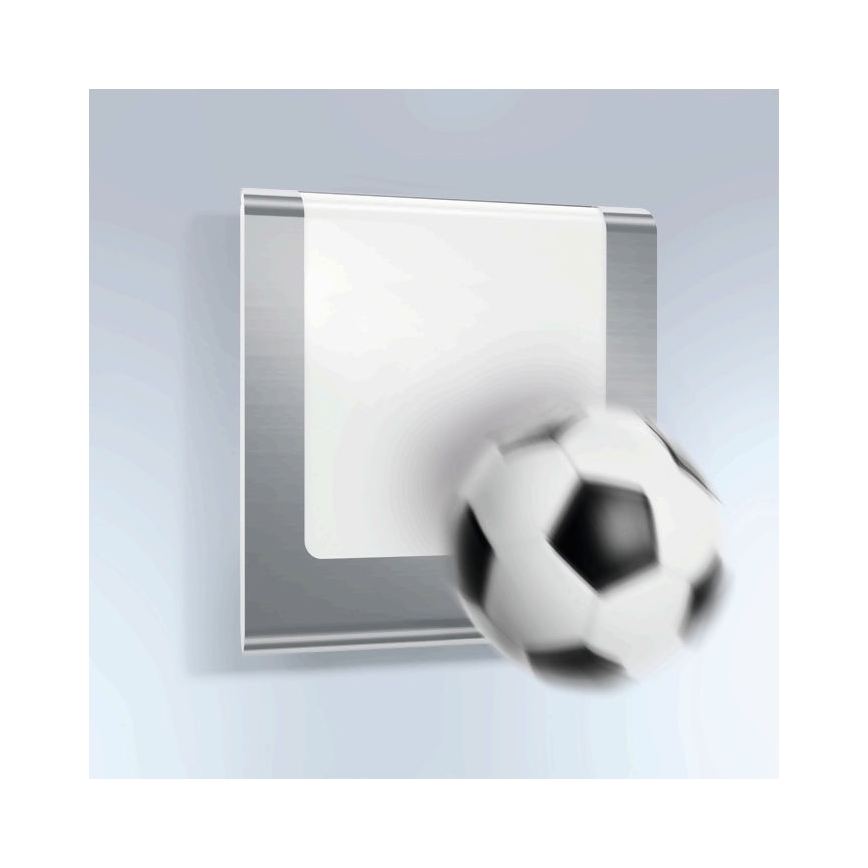 Steinel 078706 - Udendørs LED væglampe L 220 LED/9,3W/230V IP44 rustfrit stål