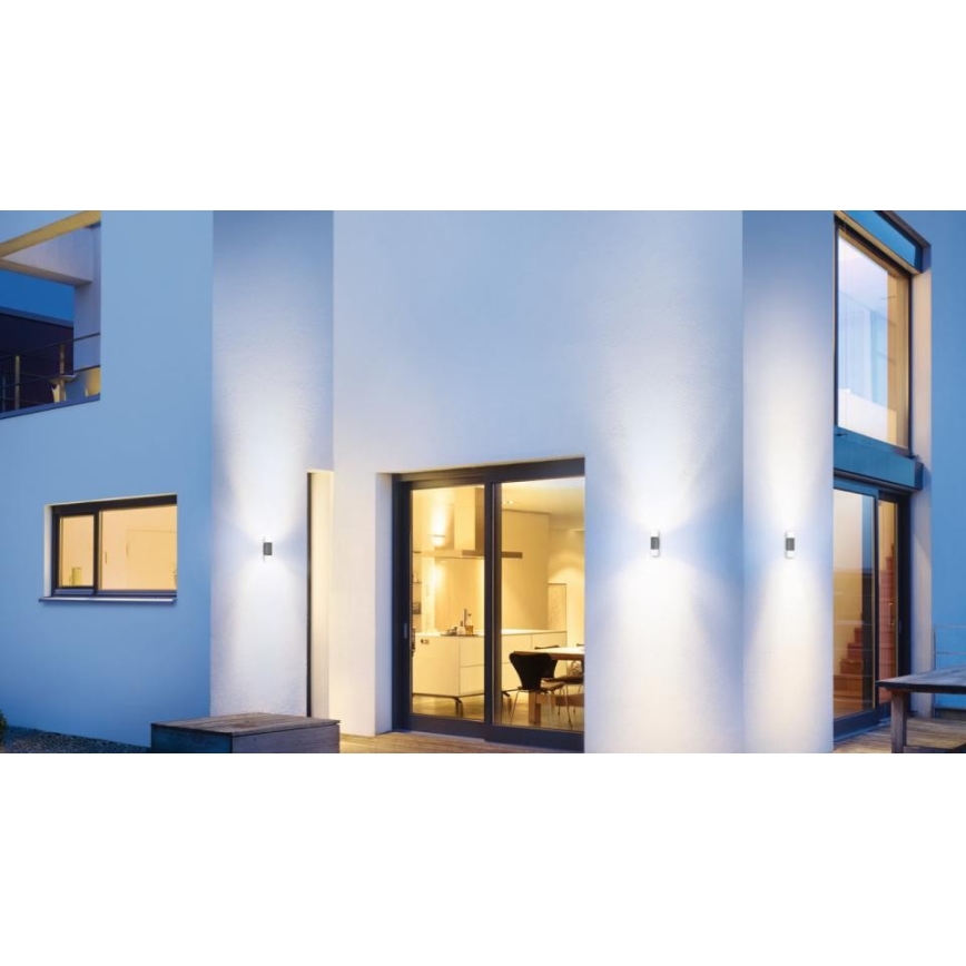 Steinel 078720 - Udendørs LED væglampe L 910 LED/9,8W/230V IP44 antracitgrå