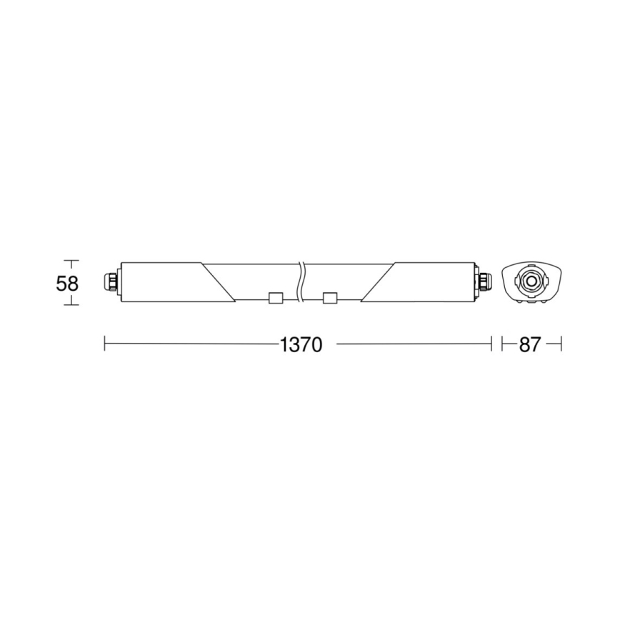 Steinel 078881 - LED industrilampe med sensor RS PRO 5100 SC LED/30W/230V IP66