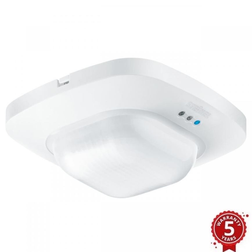 Steinel 079383 - Tilstedeværelsesdetektor IR Quattro HD 24 m KNX hvid