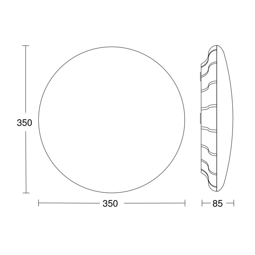 Steinel 079710 - 5x LED loftlampe med sensor RS PRO S30 SC LED/25,7W/230V 4000K