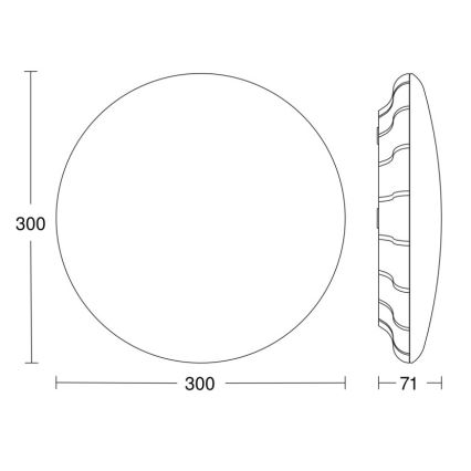 Steinel 079789 - Udendørs LED loftlampe med sensor RS PRO S20 SC LED/15,7W/230V IP65 3000K