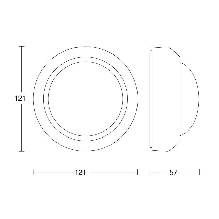 Steinel 081706 - Udendørs bevægelsessensor IS 2360-3 ECO 230V IP54 sort