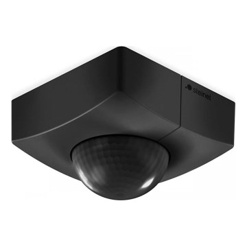 Steinel 084134 - Udendørs bevægelsessensor IS 345-E KNX V3.1 AP SW IP54 sort