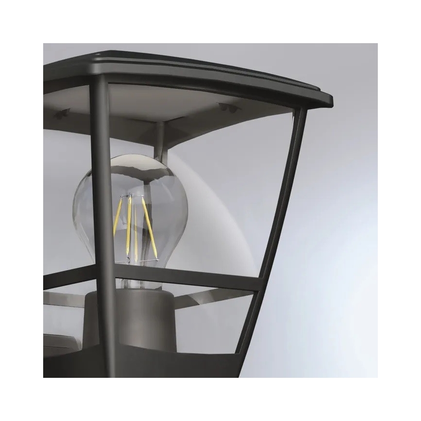 Steinel 084769 - Udendørs væglampe med sensor L10S 1xE27/15W/230V IP44