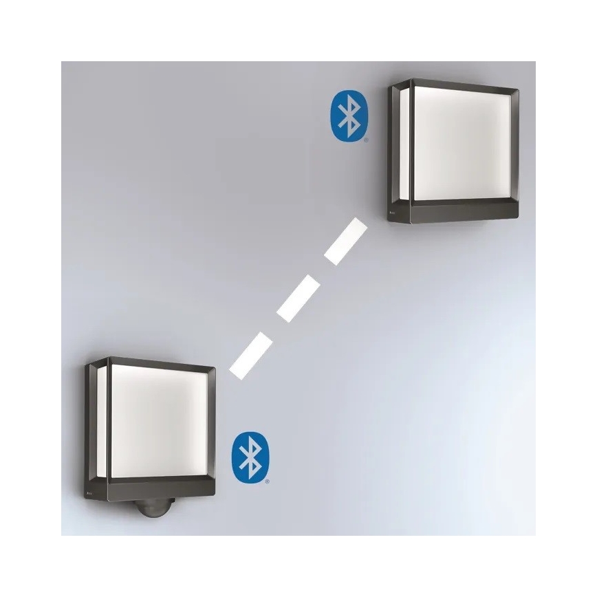 Steinel 085230 - LED Udendørs væglampe dæmpbar L40C LED/12,9W/230V IP54 antracit