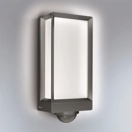 Steinel 085261 - LED Dæmpbar udendørs væglampe med sensor L42SC LED/13W/230V IP54