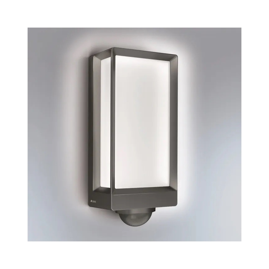 Steinel 085261 - LED Dæmpbar udendørs væglampe med sensor L42SC LED/13W/230V IP54