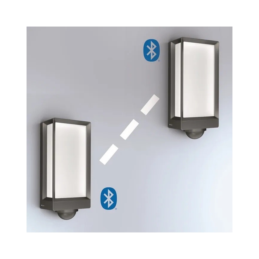 Steinel 085261 - LED Dæmpbar udendørs væglampe med sensor L42SC LED/13W/230V IP54