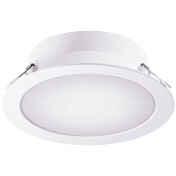 Steinel 085292 - LED Dæmpbar udendørs Indbygningslampe med sensor RS PRO DL 200 SC LED/17,3W/230V 3000/4000/5700K IP54