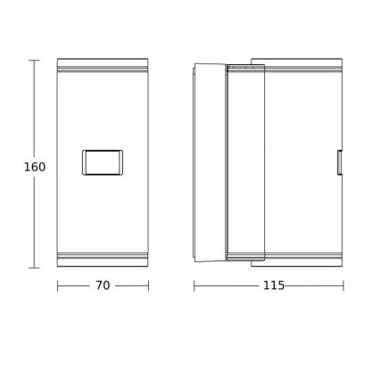 Steinel 087739 - LED udendørs væglampe med bevægelsessensor 2xGU10/14,5W/230V L 940SC IP44