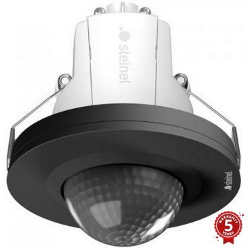 Steinel 088026 - Bevægelsessensor indbygget med bevægelsessensor PD-24 ECO KNX 360° sort