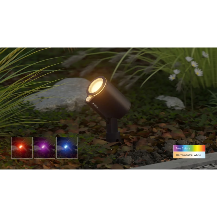 Steinel 089351 - LED RGBW Udendørslampe LED/7,9W/24V IP65