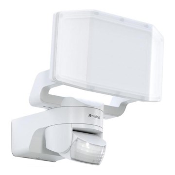 Steinel 089894 - LED projektør med sensor XLED PROTECT LED/14,3W/230V 3000K IP54 hvid