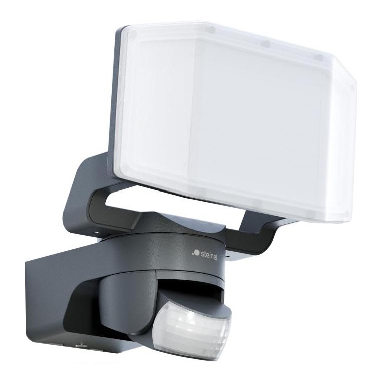Steinel 090012 - LED projektør med sensor XLED PROTECT LED/14,3W/230V 3000K IP54 antracit