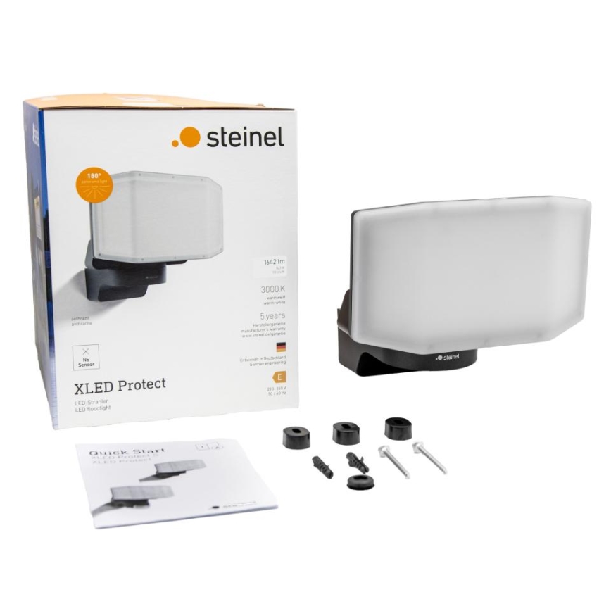 Steinel 090029 - LED projektør XLED PROTECT LED/13,6W/230V 3000K IP54 antracit