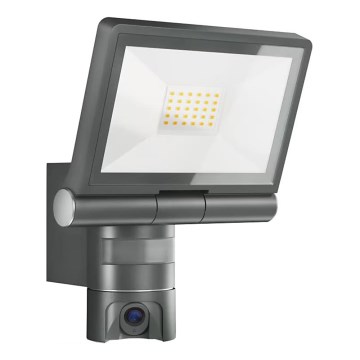 Steinel 092603 - LED-projektør med sensor og kamera LED/21W/230V IP44