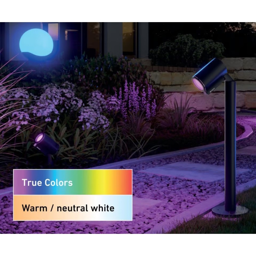 Steinel 093907 - Startpakke LED RGBW 2x udendørslampe LED/7,8W/24V IP65