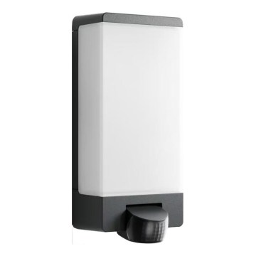 Steinel 094263 - Husnummerbelysning med sensor 1xE27/15W/230V L 14 S IP44