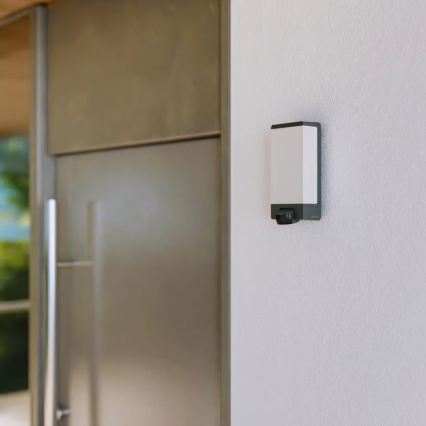 Steinel 094263 - Husnummerbelysning med sensor 1xE27/15W/230V L 14 S IP44