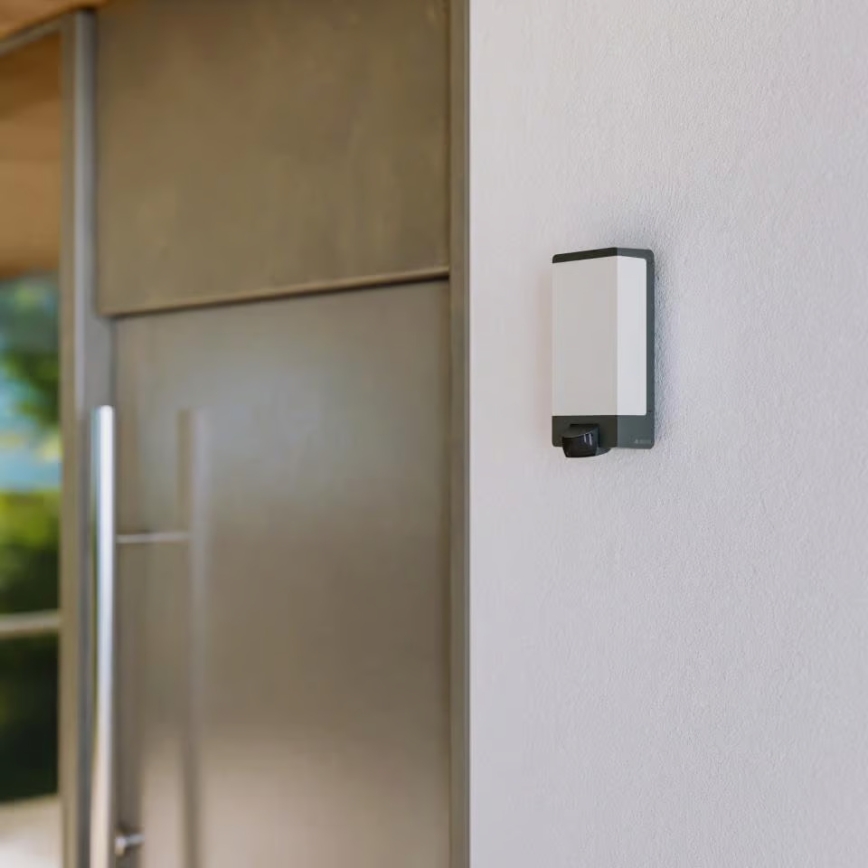 Steinel 094263 - Husnummerbelysning med sensor 1xE27/15W/230V L 14 S IP44