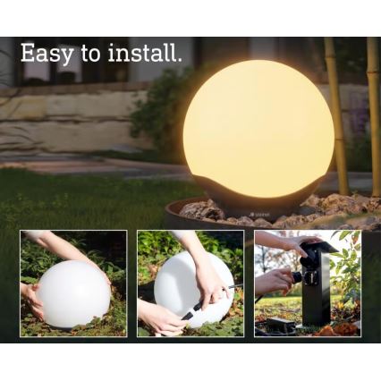 Steinel 094829 - Basissæt LED RGBW Udendørslampe LED/5,04W/24V 300 mm IP65