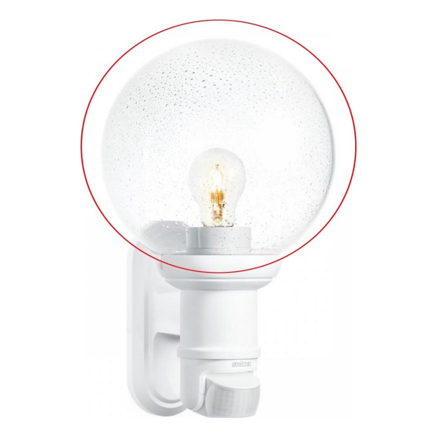 Steinel 1086417 - Reserveglas til væglampe L 70X/590/535/560/585