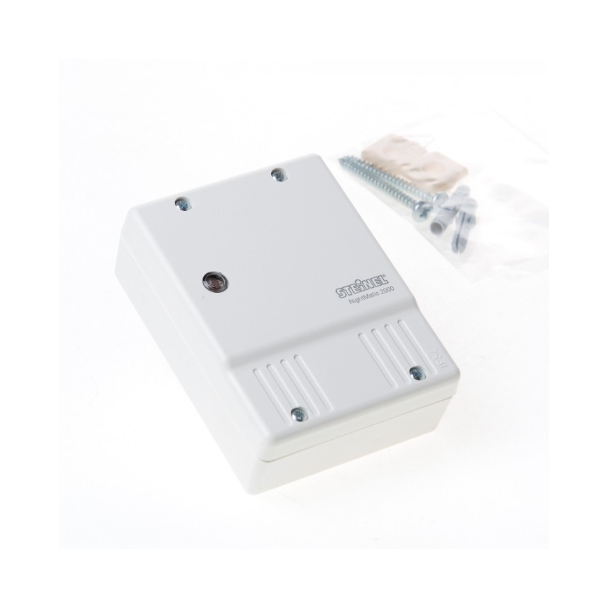 STEINEL 550417 - Skumringssensor NightMatic 2000 hvid IP54